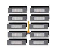 Filtro HEPA, compatibile con DEEBOT T8 AIVI Max T9 T5 N5 N7 N8 + N8 Pro Plus DX55 DX93 DJ65 Filtro aspirapolvere robot(Color:10pcs)