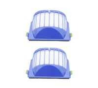 Filtro HEPA, compatibile con iROBOT ROOMBA, filtro Aerovac serie 500 e 600, 528, 536, 551, 552, 564, 580, 595, 620, 630, 650(2 Pcs)