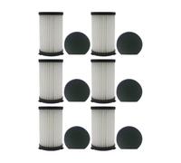 Filtro Hepa, Compatibile Con MooSoo D600 D601, Compatibile Con Cecotec Conga, Compatibile Con Thunderbrush 520 550 560 Le Parti For Aspirapolvere(6pcs)