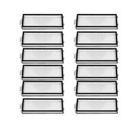Filtro HEPA Compatibile Con Roborock Saros Z70/V20/G30, Space Qrevo Slim/Curv 2 Flow/Master, Robot Aspirapolvere P10S Pro/P10S Pro Plus, Filtraggio Lavabile Ad Alta Efficienza(12pcs)
