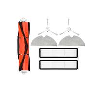 Filtro Hepa Compatibile Con Xiaomi Dreame D9 Bot L10 Pro Robot Aspirapolvere Accessori Mocio Panno Spazzola Principale Laterale Pezzi Di Ricambio Compatibili Con Casa (Color : 7pcs-W)