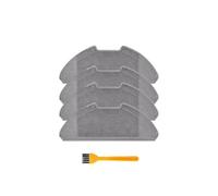 Filtro Hepa Compatibile Con Xiaomi Mi Robot Vacuum-Mop 2 Pro Lite Mop Panno Spazzola Laterale Principale Kit Accessori Aspirapolvere Mijia Compatibile Con La Casa(Color:Mop Cloth 4pcs)