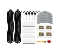 Filtro Hepa Compatibile Con Xiaomi Viomi S9 Robot Aspirapolvere Accessori Ricambi Sacchetto for La Polvere Spazzola Laterale Principale Panni Mop Compatibili Con I Kit Casa (Color : 20 pcs)