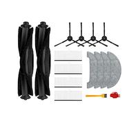 Filtro Hepa Compatibile Con Xiaomi Viomi S9 Robot Aspirapolvere Accessori Ricambi Sacchetto for La Polvere Spazzola Laterale Principale Panni Mop Compatibili Con I Kit Casa (Color : 16 pcs-1)