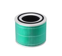 Filtro Hepa Core 300S, compatibile con Levoit, filtro a carbone attivo Core 300 for purificatore d'aria P350 Hepa(Green)