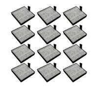 Filtro Hepa da 12 pezzi, compatibile for Eureka J20, compatibile for Midea W20 / W20 Pro, filtro stazione base for aspirapolvere robot pezzi di ricambio