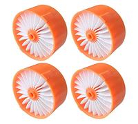 Filtro HEPA della spazzola principale compatibile con la serie Black Decker BSV2020 BSV2020G BSV2020P BSV2020WAPB Sostituzione della barra della spazzola del rullo dell'aspirapolvere (Color : 4pcs)