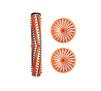 Filtro HEPA della spazzola principale compatibile con la serie Black Decker BSV2020 BSV2020G BSV2020P BSV2020WAPB Sostituzione della barra della spazzola del rullo dell'aspirapolvere (Color : 3pcs)