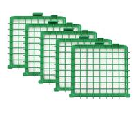 Filtro HEPA di ricambio compatibile con Rowenta RO5762 RO5921 accessori per aspirapolvere verde bianco (5 pezzi)