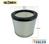 Filtro Hepa di Ricambio per Bidone Aspiracenere Globex Tornado Plus 18 Litri