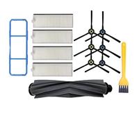 Filtro HEPA di ricambio per spazzola laterale principale, panno per mocio compatibile con aspirapolvere robot ILife A7 A9S DEXP LF800 Genio Deluxe 500 (set 2)