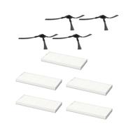 Filtro HEPA for aspirapolvere robot, spazzola laterale for Vileda VR ONE, ricambi, accessori, sostituzione Lodevole(Light Grey)