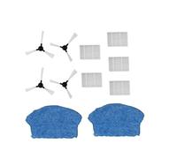 Filtro HEPA for aspirapolvere robot, spazzola laterale, panno for mocio for AMIBOT Pure H2O Connect, accessori for aspirapolvere robot Lodevole(Light Grey)