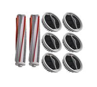 Filtro Hepa for la rimozione degli acari della spazzola principale lavabile compatibile con Roidmi NEX X20 X30 S2 F8Pro Aspirapolvere wireless portatile Pezzi di ricambio for pavimenti (Color : 8PCS-