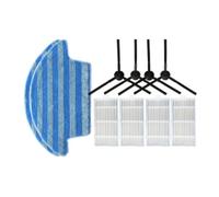 Filtro HEPA for straccio e spazzola laterale, compatibile con Chuwi, compatibile con Ilife, pezzi di ricambio for aspirapolvere robot V55 Pro