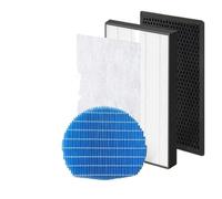 Filtro HEPA FZ-E75HF, filtro deodorante FZ-F70DF, filtro umidificante FZ-L75MF, compatibile con Sharp, purificatore d'aria KI-LX75-W(HepaCarbonHumidifier)