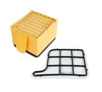 Filtro Hepa Igiene Microfiltro e Filtro di protezione motore compatibile con aspirapolvere Vorwerk Folletto 135 e 136 Folletto VK135 e VK136