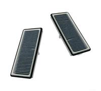 Filtro Hepa lavabile di ricambio per Dreame Per X40 Pro Ultra Robot Aspirapolvere Kit di accessori per la cartuccia del bidone della polvere ad alta efficienza Colore nero Confezione da 2 forniture