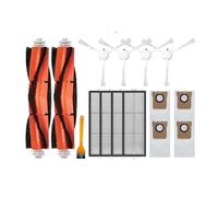 Filtro HEPA Mop Panno Spazzola principale laterale Sacchetto for la polvere compatibile con Dreame Bot D10 Plus RLS3D Aspirapolvere Pezzi di ricambio Accessori(Color:D10PLUS101107)