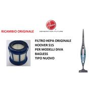 Hoover Filtro motore 35601714 S15 HEPA cilindrico Originale Diva Misto