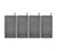 Filtro HEPA per Dreame per x50 per Pro 4 Lavabile Filtro HEPA | Lavabile e riutilizzabile, cattura 99.9% per polvere, installazione per facile, materiale ecologico, 4 pezzi