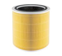 Filtro Hepa PM2.5, compatibile con Levoit, filtro a carbone attivo Core 400S for purificatore d'aria Core 400, filtro for purificatore d'aria Core 400(Yellow)