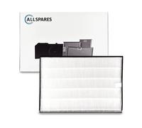 Filtro HEPA AllSpares NanoProtect per purificatore d'aria adatto a Philips FY141