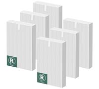 Filtro HEPA R di ricambio per purificatore d'aria Honeywell serie HPA300, HPA200, HPA100, HPA090 e HPA5300, sostituisce il filtro R (HRF-R3 e HRF-R2 e HRF-R1, confezione da 6 pezzi)