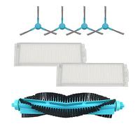 Filtro HEPA Rullo Spazzola Mop Pad Panno for Cecotec for Conga 3290 3490 3690 Aspirapolvere for Viomi V2 V-RVCLM21B for Mijia STYJ02YM Lodevole (Size : Lavender)