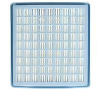 Filtro HEPA SF-H10 Ricambio Aspirapolvere, 10,1 x 9,65 x 1,55 cm, Bianco/Azzurro