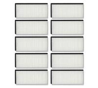 Filtro Hepa Spazzola laterale for CONGA for EXCELLENCE 990 for Ecovacs For Deebot N79S N79 for Eufy for RoboVac 11 11C Coperchio spazzola Filtro primario Lodevole (Size : 10pcs filters)