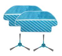Filtro HEPA Spazzola laterale Mop Pad Panno for Cecotec for Conga 3290 3490 3690 Aspirapolvere Pezzi di ricambio Spazzola laterale for Proscenic m7 Lodevole (Size : Orange)