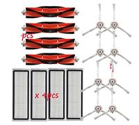 Filtro HEPA + spazzola laterale + spazzola principale for Xiaomi 1C 1T for Mijia STYTJ01ZHM for parti di aspirapolvere robot spazzanti for Dreame F9 SKV4093GL Lodevole (Size : Light green)