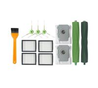 Filtro Hepa Spazzola principale Spazzola laterale Sacchetti raccoglipolvere compatibili con aspirapolvere Serie EI I7 I7+ E5 E6 E7 Pezzi di ricambio di ricambio (Color : 12pcs-01)