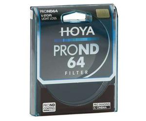 Filtro Hoya PRO ND64 6 stops 62mm light loss