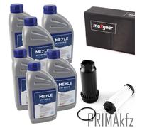 Filtro Idraulico Cambio Automatico + Meyle Atf Dcg 6L Olio per Ford Volvo