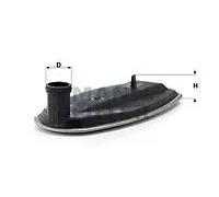 Filtro idraulico cambio Cartuccia filtro H 182 KIT MANN-FILTER per MERCEDES-BENZ