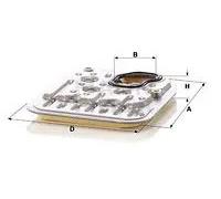MANN-FILTER H 20 002 KIT Transmission oil filter Filtro idraulico di trasmissione - per Autovetture + veicoli commeriali