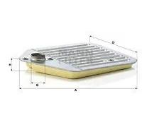 Set di filtri idraulici, cambio automatico MANN-FILTER H 2425 x KIT