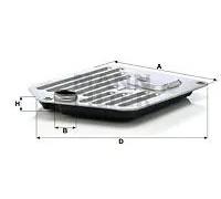 Filtro idraulico cambio Cartuccia filtro H 2522 x KIT MANN-FILTER per BMW ALPINA