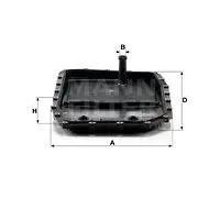 Filtro idraulico cambio Cartuccia filtro H 50 002 MANN-FILTER per JAGUAR ALPINA