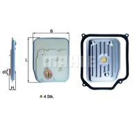 Filtro idraulico, cambio automatico KNECHT HX 147KIT1