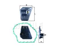 Filtro idraulico, cambio automatico KNECHT HX 167D