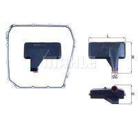 Kit di ricambi, cambio dell'olio del cambio automatico KNECHT HX 185D