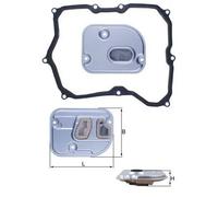 Filtro olio, cambio automatico KNECHT HX236D