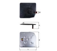 MAHLE ORIGINAL HX 263 Filtro idraulico per cambio automatico