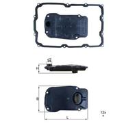 Filtro idraulico cambio Cartuccia filtro HX 271D MAHLE