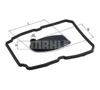Filtro idraulico cambio Cartuccia filtro HX 81D MAHLE per MERCEDES-BENZ PUCH