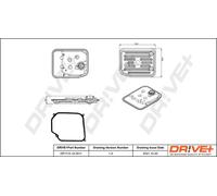 Filtro idraulico cambio Filtro a setaccio DP1110.14.0011 Drve+ per AUDI VW FORD
