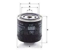 Filtri, idraulica operativa MANN-FILTER W 920